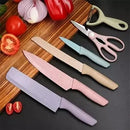 🚚 PAGO CONTRAENTREGA 🚚 🔪 KIT DE COCINA PROFESIONAL DE 6 CUCHILLAS ✂️